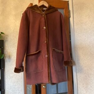 JONES NEW YORK hooded vintage jacket